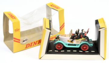 Dinky Toys 486 Morris Oxford Bullnose "Dinky Beats" - lilac body, turquoise chassis, red spoked w...