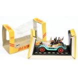 Dinky Toys 486 Morris Oxford Bullnose "Dinky Beats" - lilac body, turquoise chassis, red spoked w...