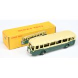 French Dinky Toys 29D Autobus Parisien - Two-Tone Cream over green including convex hubs, silver ...