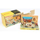 Dinky Toys 107 "Stripey" The Magic Mini - White body with orange, yellow, blue and white stripes,...