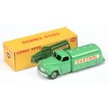 Dinky Toys 441 Studebaker Tanker "Castrol" - Mid-green including rigid hubs, silver trim and fill...