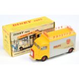 French Dinky Toys 587 Citroen Type H Van "Philips" - Yellow with silver sides and trim, red inclu...