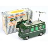 Dinky Toys 968 Roving Eye Vehicle "BBC TV" - Green, grey including roof and supertoy hubs, silver...