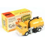 Dinky Toys 451 Johnston (Ford) Road Sweeper - promotional issue - Yellow cab and back, white fron...