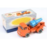 Dinky Toys 960 Albion Chieftain Lorry Mounted Cement Truck - Orange cab and chassis, with windows...