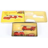 Dinky No.957 Gift Set "Fire Service" comprising of Fire Engine with extending ladder, Turntable F...