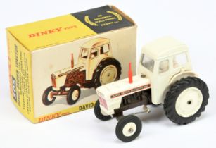 Dinky Toys 305 David Brown 990 Selectamatic Tractor -  White including cab and hubs (plastic to f...