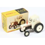 Dinky Toys 305 David Brown 990 Selectamatic Tractor -  White including cab and hubs (plastic to f...