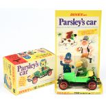 Dinky Toys 477 "Parsleys" Morris Oxford Bullnose From "The Adventures Of Parsley" - Fluorescent G...