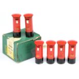 Dinky Toys Trade Pack 760 Pillar Boxes  - containing 6 examples - (1) Red, black and silver 