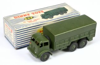 Dinky 622 Foden 10-Ton Green including rigid hubs and metal tilt, tow hook