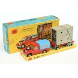 Corgi Toys GS19 "Chipperfields Circus" Land Rover With Elephant cage On Trailer (2nd issue) - Red...