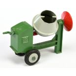 DCMT LTD Cement Mixer - Green, grey mixer and hubs, red including handle