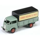 French Dinky Toys 25J Ford covered Truck " Grands Moulins DE Paris" - Grey cab and back, black me...