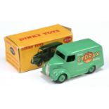 Dinky Toys 454 Trojan van "Drink Cydrax" - Mid-green body and rigid hubs with smooth tyres, silve...