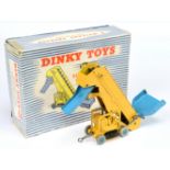 Dinky Toys 964 (564) Elevator Loader - Yellow body, mid-blue including supertoy hubs 