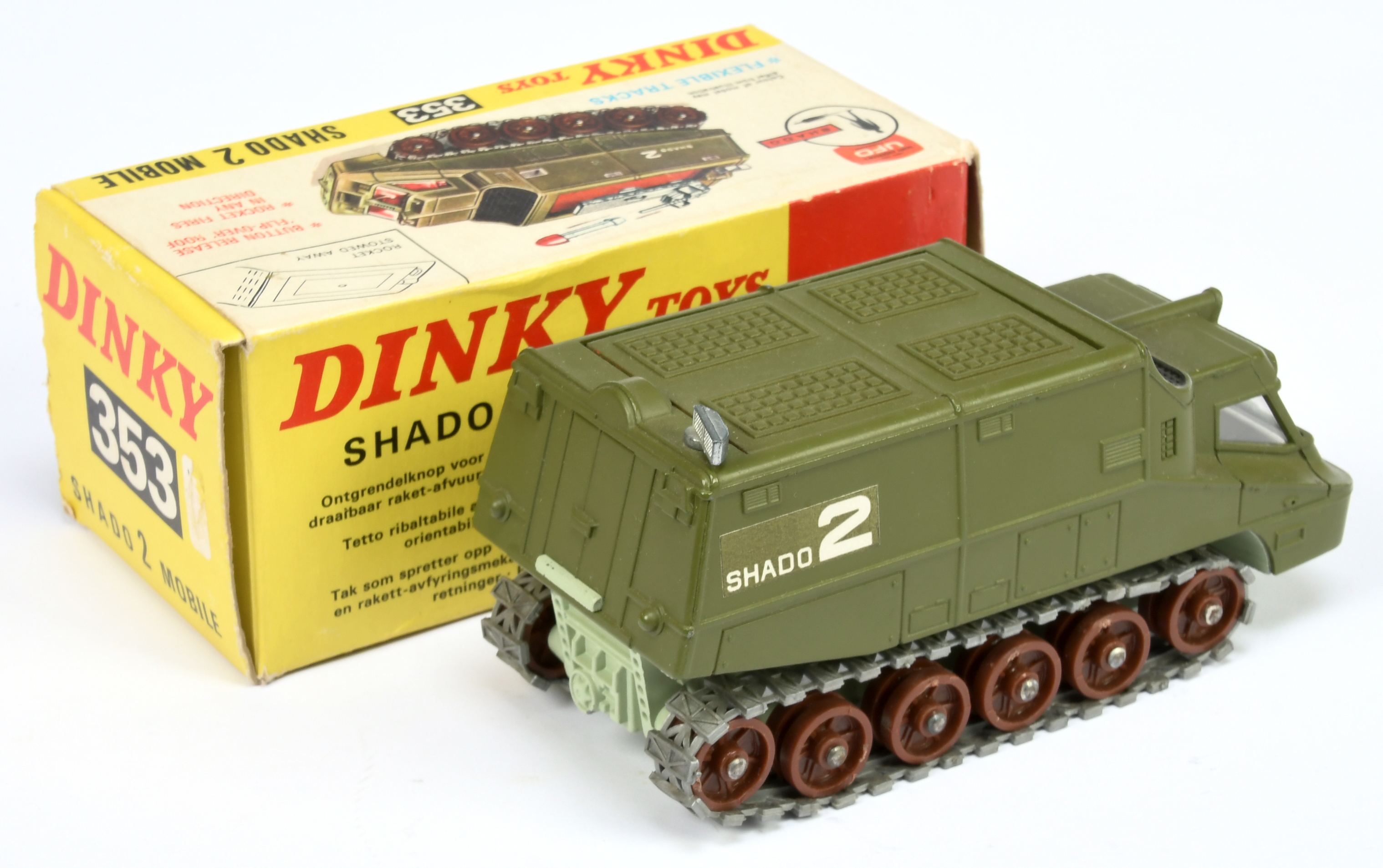 Dinky Toys 353 "UFO"  Shado 2 Mobile   - Green including roof, pale green base, pale grey interio... - Image 2 of 3