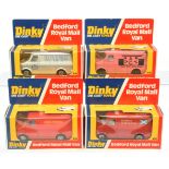 Dinky Toys 410/412 Bedford Promotional Vans  Group Of 4 -  (1) " Caledonian Autominologists", (2)...