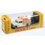 Dinky Toys 492 Mini "Vote For Somebody" - White body, red interior, orange plastics, silver trim ...