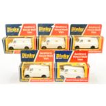 Dinky Toys 410/412 Bedford Promotional Vans Group Of 5 - (1) "Bardahl", (2)" Chappents" , (3) " W...