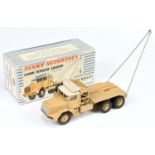 French Dinky Toys 888 Berliet "GBO" - Beige body and plastic hubs, white roof black front bumper ...