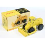 Dinky Toys 976 Michigan 180-111 tractor Dozer - Bright Yellow body,front blade, engine covers and...