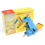 Dinky Toys 964  Elevator Loader - Mid-blue body including plastic hubs , yellow, black rubber belt