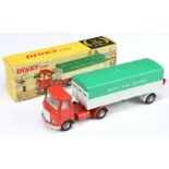 Dinky Toys 914 AEC Articulated Truck And Trailer "British Road Services" - Red Cab with white int...