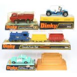 Dinky Toys Group Of 4 - (1) 270 Ford Escort MK1 "Police" Car, (2) 355 Lunar Roving Vesicle, (3) 4...