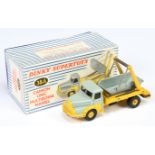 French Dinky Toys 38A Marrel Multi-Bucket - Grey, yellow including convex and concave hubs with ski