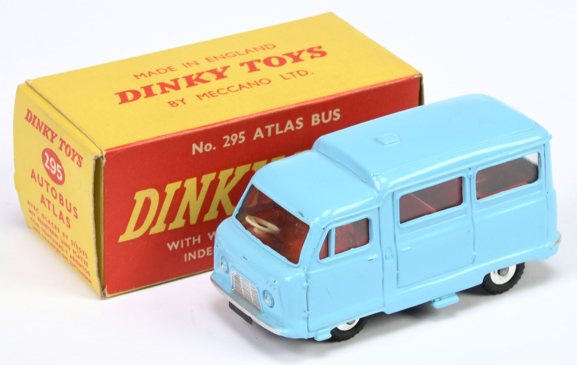 Dinky Toys 295 Standard Atlas Kenebrake - RARE issue finished in Light blue body, red interior , ...