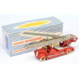 French Dinky Toys 899 Auto Echelle De Pompiers - Red body and concave hubs with white smooth tyre...