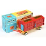 Corgi Toys 1123 "Chipperfields Circus" Animal Cage Trailer  - Red including draw bar and tow hook...