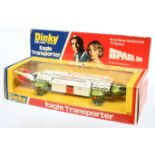 Dinky Toys 359 "Space 1999" Eagle Transporter - White, green, red including side and rear thrusters 