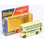 Dinky Toys  289 "Blackpool Transport" Routemaster bus with  "Visit Blackpool Zoo &  Blackpool Ill...