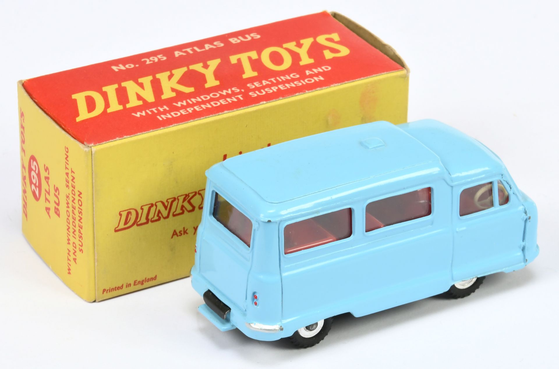 Dinky Toys 295 Standard Atlas Kenebrake - RARE issue finished in Light blue body, red interior , ... - Bild 2 aus 2