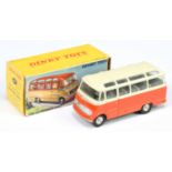 French Dinky Toys 541 Mercedes Autocar - Two-Tone Orange, cream, grey interior, silver trim and c...