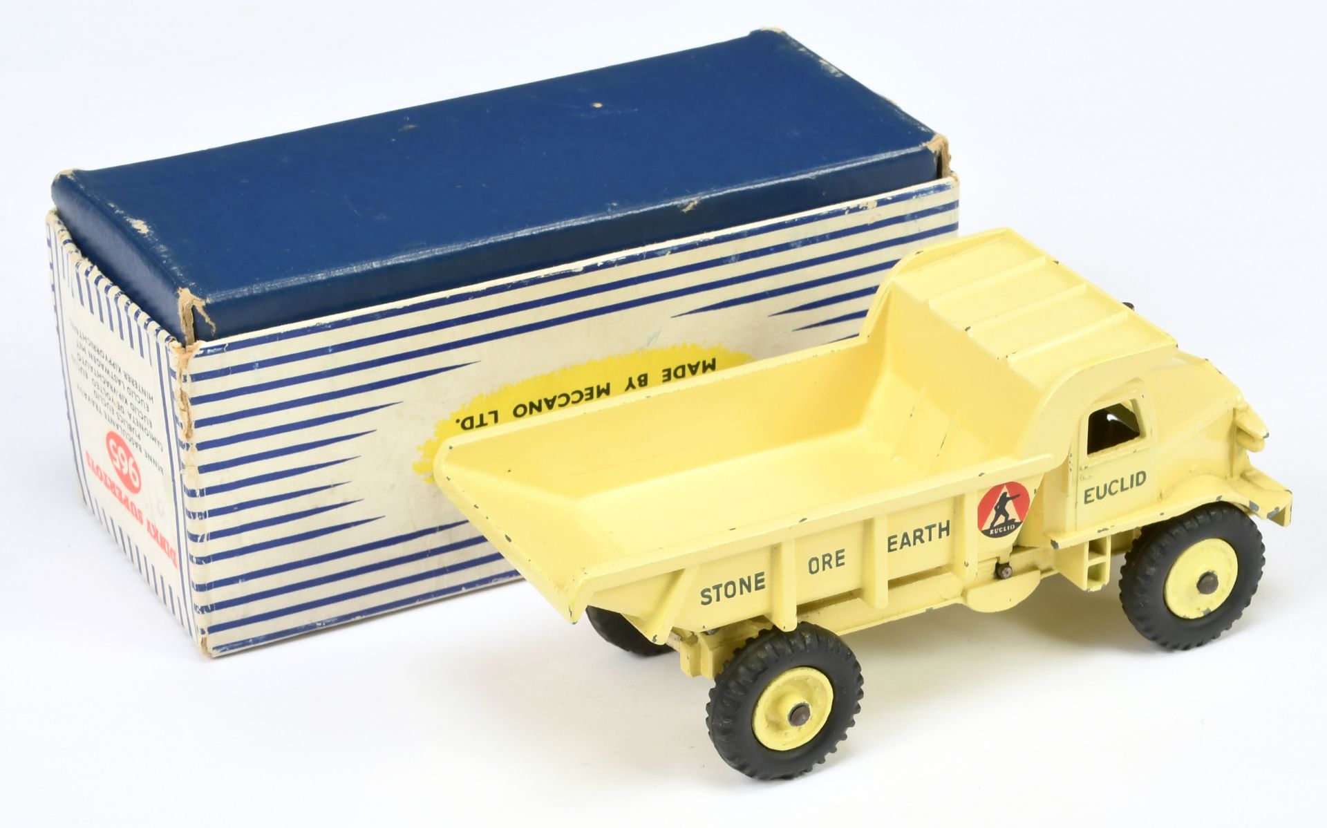 Dinky Toys 965 Euclid Rear Dumper - Pale yellow including hubs, without window - Bild 2 aus 2