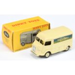 French Dinky Toys 25CG Citroen Type H Van "Gervais" - Cream body and convex hubs ,