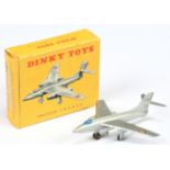 French Dinky Toys 60B Vautour S,N,C,A,S,O - silver body, blue cockpit, black metal wheels and rou...