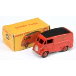 Dinky Toys 260 Morris Commercial Van "Royal Mail" - Red body and rigid hubs with smooth tyres and...