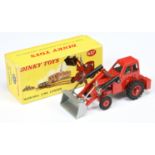 Dinky Toys 437 Muir Hill 2-Wheel Loader "Taylor Woodrow" - Red body and hubs (plastic to front) s...