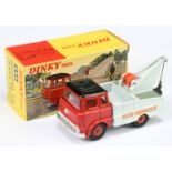 Dinky Toys 434 Bedford Tk Crash truck "Auto Services " - Red cab, interior and plastic hubs, blac...