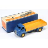 Dinky Toys 522 Big Bedford Lorry - Blue cab and chassis, yellow back and supertoy hubs, silver tr...