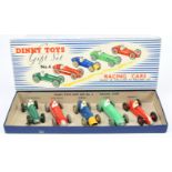 Dinky Toys  GS4 Gift Set "Racing Cars" comprising of 5 x models (1) Cooper Bristol - green, silve...