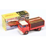 Dinky Toys 402 Bedford TK "Coca Cola" Delivery Truck - Red cab, back and plastic hubs, blue inter...