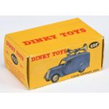 Dinky Toys 492  (34C) Loud Speaker Van - Empty (dual numbered 492/34C end flap) yellow and red ca...