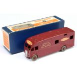 Dinky Toys 581 Horse Box "British Railways Express Horse Box Hire Service" - Maroon body and supe...