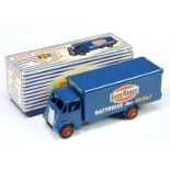 Dinky Toys 918 Guy (Type 2) Van "Ever Ready Batteries" - Blue cab, chassis, back, and opening rea...