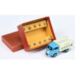 French Dinky Toys 25O Ford "Nestle's" Milk Delivery Truck - Light blue cab and chassis, white bac...
